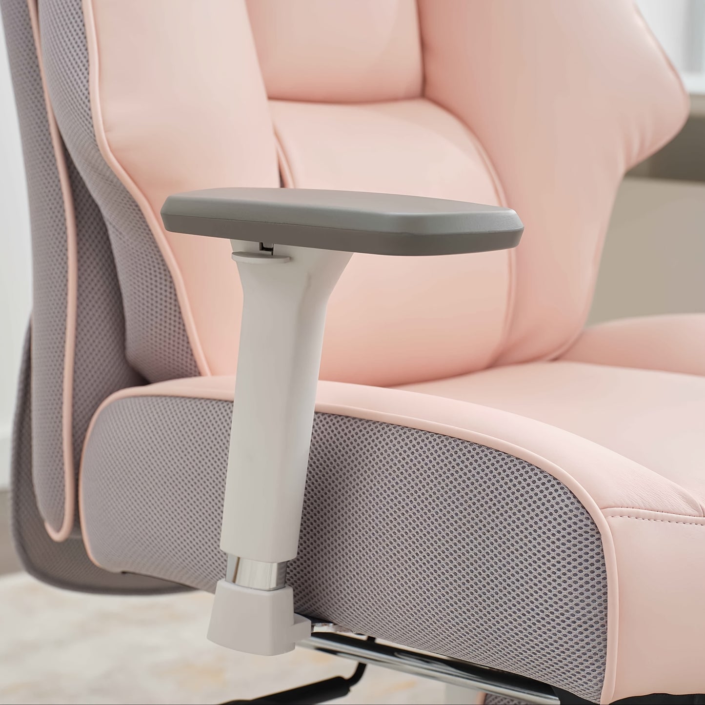 Desk Office Chair 400LBS, Big And Tall Office Chair, Faux Leather Computer Chair, Ergonomic Office Chair Gaming Chair, Executive Office Chair with Leg Rest And Lumbar Support, Christmas Gifts