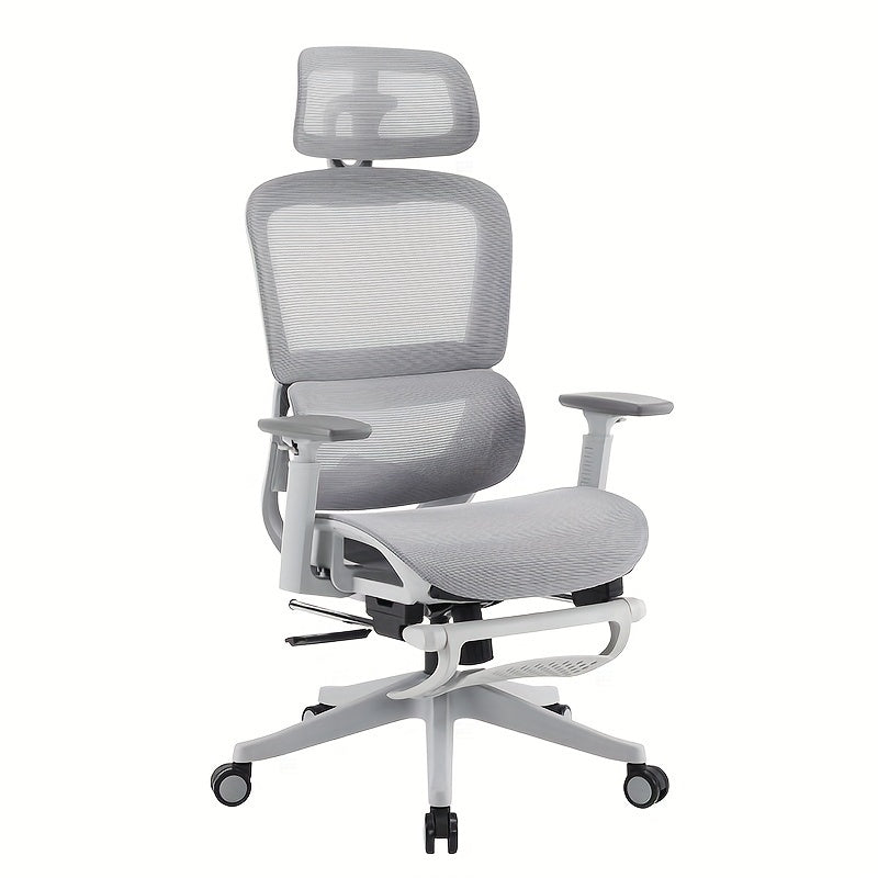 Gzagdecr Ergonomic Office Chair Desk Chair, High Back Gaming Chair, Big And Tall Reclining Chair Comfy Home Office Desk Chair Lumbar Support Breathable Mesh Computer Chair Adjustable Armrests